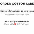 PPLR_HIDDEN_PRODUCT Reorder Previous Label Design - COTTON