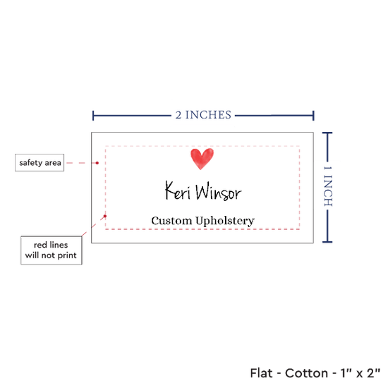PPLR_HIDDEN_PRODUCT Simple Heart (2"x1"-Cotton)