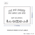 PPLR_HIDDEN_PRODUCT Double Heart Border (2"x3" Cotton - 12 labels/set)