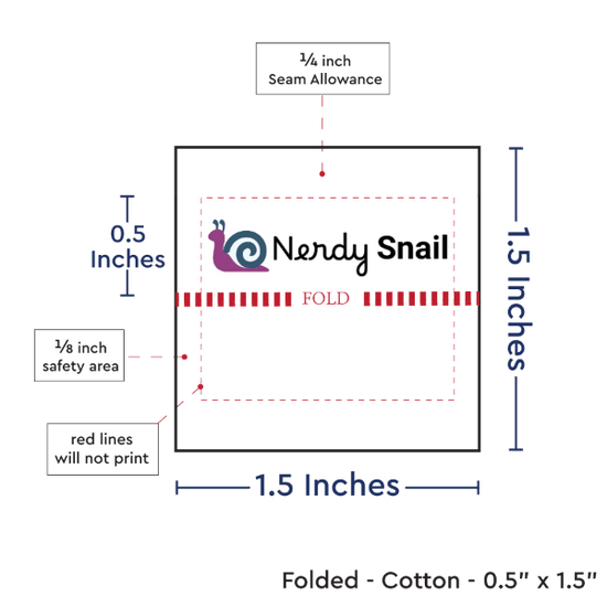 PPLR_HIDDEN_PRODUCT Print Your Logo or Image on FOLDED Cotton Tags