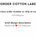 PPLR_HIDDEN_PRODUCT Reorder Previous Label Design - COTTON