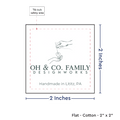 PPLR_HIDDEN_PRODUCT Print your Logo or Image on FLAT Cotton Tags