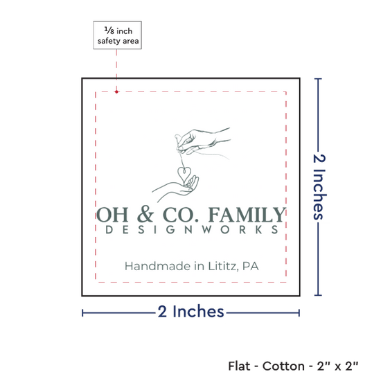 PPLR_HIDDEN_PRODUCT Print your Logo or Image on FLAT Cotton Tags
