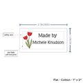 PPLR_HIDDEN_PRODUCT Spring Tulips (2"x1"-Cotton)