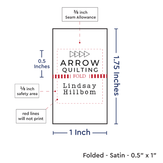 PPLR_HIDDEN_PRODUCT Print Your Logo/Image on Satin Tags (1" wide - Satin)