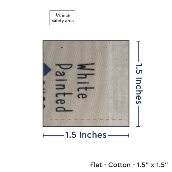 PPLR_HIDDEN_PRODUCT Print your Logo or Image on FLAT Cotton Tags