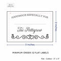 PPLR_HIDDEN_PRODUCT Double heart border with Fill in Blanks (2"x3" Cotton - 12 labels/set)