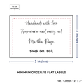 PPLR_HIDDEN_PRODUCT Large Text Only Label (2"x3"-Cotton)