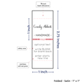 PPLR_HIDDEN_PRODUCT Square Signature (1" wide - Satin)
