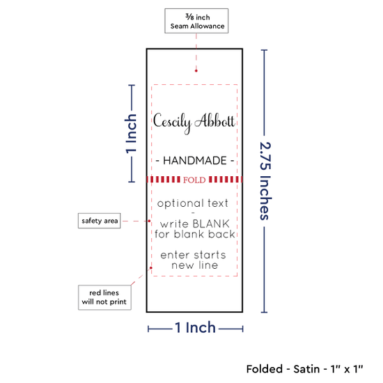 PPLR_HIDDEN_PRODUCT Square Signature (1" wide - Satin)