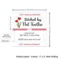 PPLR_HIDDEN_PRODUCT Spring Tulips (2"x1"-Cotton)