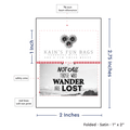 PPLR_HIDDEN_PRODUCT Print your Logo or Image on Satin Tags (2" wide - Satin)