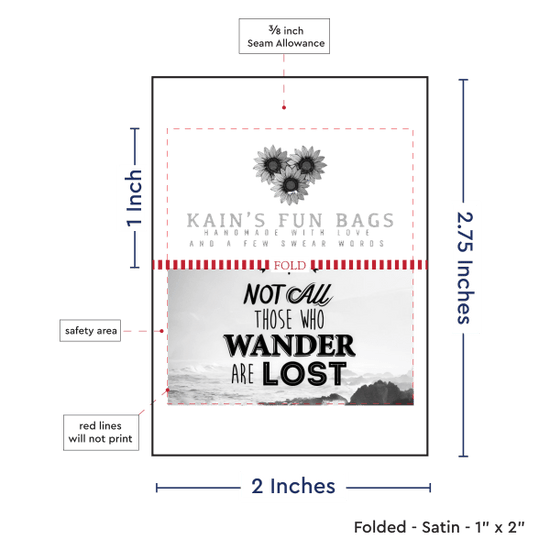 PPLR_HIDDEN_PRODUCT Print your Logo or Image on Satin Tags (2" wide - Satin)
