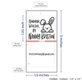 PPLR_HIDDEN_PRODUCT Print Your Logo or Image on FOLDED Cotton Tags