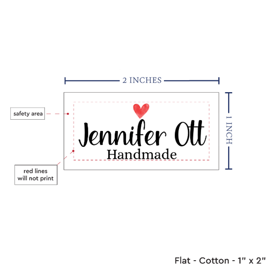 PPLR_HIDDEN_PRODUCT Simple Heart (2"x1"-Cotton)
