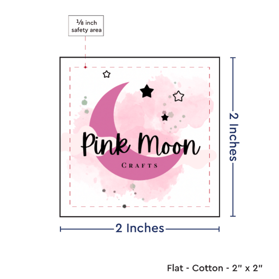 PPLR_HIDDEN_PRODUCT Print your Logo or Image on FLAT Cotton Tags