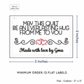PPLR_HIDDEN_PRODUCT Double Heart Quote (2"x3" Cotton - 12 labels/set)