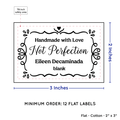 PPLR_HIDDEN_PRODUCT Swirl Accent Border (2"x3" Cotton - 12 labels/set)