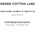 PPLR_HIDDEN_PRODUCT Reorder Previous Label Design - COTTON