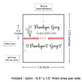 PPLR_HIDDEN_PRODUCT Spring Tulip (1.5" wide - Satin)
