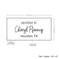PPLR_HIDDEN_PRODUCT Text Only Medium Large Label (1.5"x3"-Cotton)