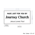 PPLR_HIDDEN_PRODUCT Text Only Medium Large Label (1.5"x3"-Cotton)