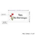 PPLR_HIDDEN_PRODUCT Spring Tulips (2"x1"-Cotton)
