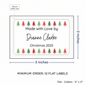 PPLR_HIDDEN_PRODUCT Christmas Trees (2"x3" Cotton - 12 labels/set)