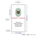 PPLR_HIDDEN_PRODUCT Print Your Logo or Image on FOLDED Cotton Tags