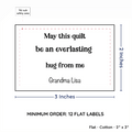 PPLR_HIDDEN_PRODUCT Large Text Only Label (2"x3"-Cotton)