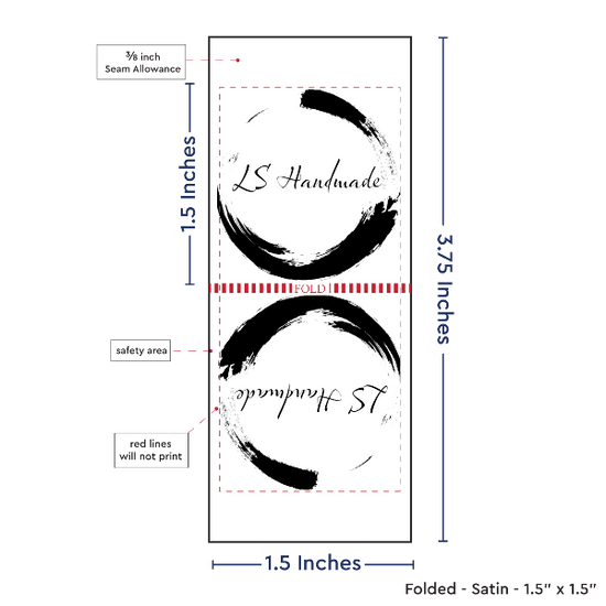 PPLR_HIDDEN_PRODUCT Print your logo/Image on Satin Tags (1.5" wide - Satin)