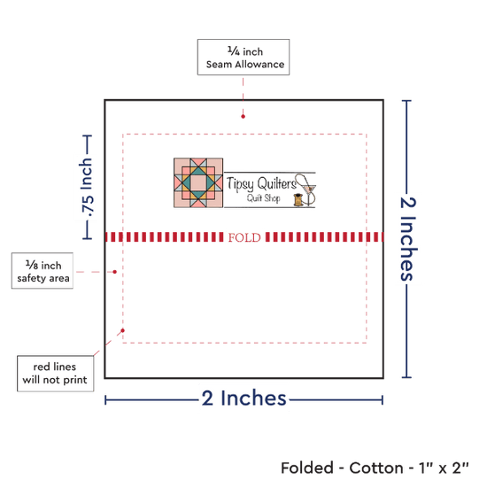 PPLR_HIDDEN_PRODUCT Print Your Logo or Image on FOLDED Cotton Tags