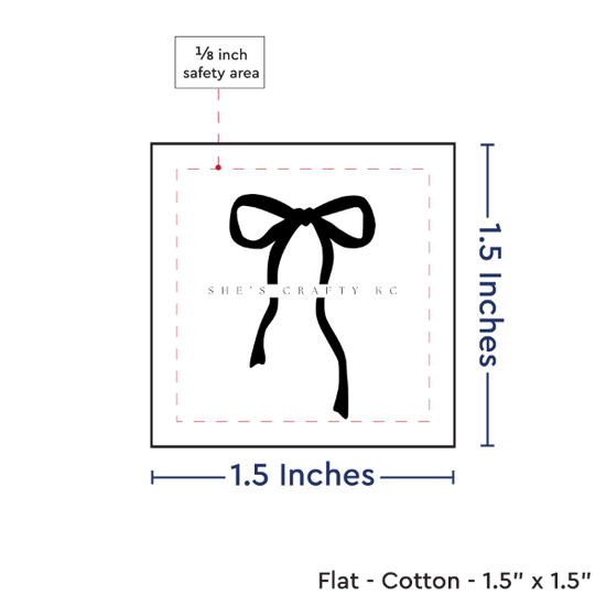 PPLR_HIDDEN_PRODUCT Print your Logo or Image on FLAT Cotton Tags