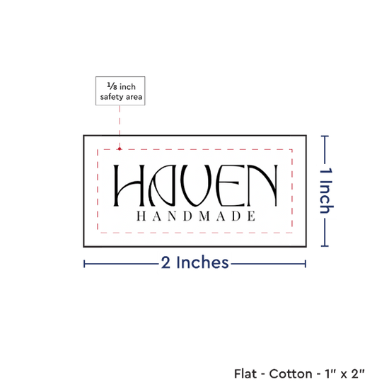 PPLR_HIDDEN_PRODUCT Print your Logo or Image on FLAT Cotton Tags