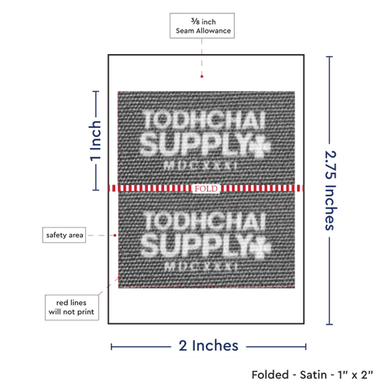 PPLR_HIDDEN_PRODUCT Print your Logo or Image on Satin Tags (2" wide - Satin)