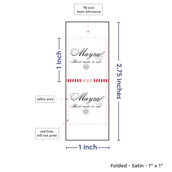 PPLR_HIDDEN_PRODUCT Print Your Logo/Image on Satin Tags (1" wide - Satin)