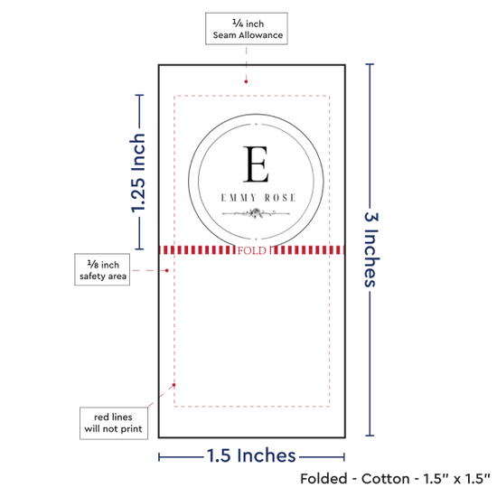 PPLR_HIDDEN_PRODUCT Print Your Logo or Image on FOLDED Cotton Tags