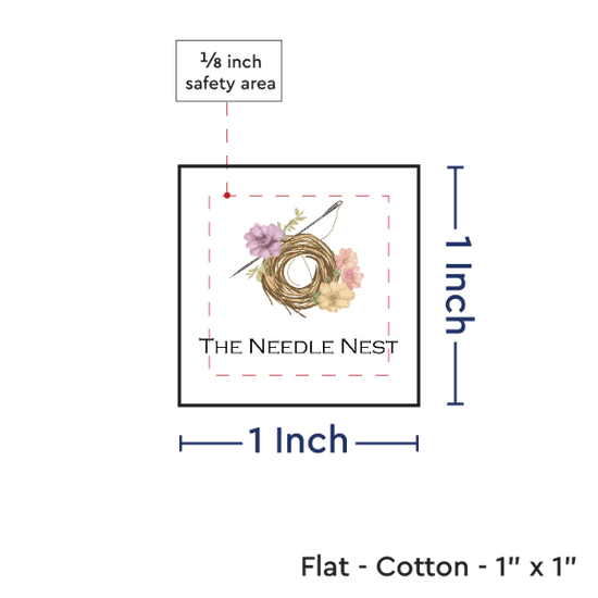 PPLR_HIDDEN_PRODUCT Print your Logo or Image on FLAT Cotton Tags