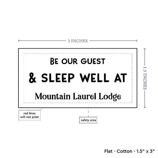 PPLR_HIDDEN_PRODUCT Text Only Medium Large Label (1.5"x3"-Cotton)