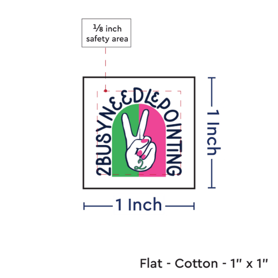 PPLR_HIDDEN_PRODUCT Print your Logo or Image on FLAT Cotton Tags