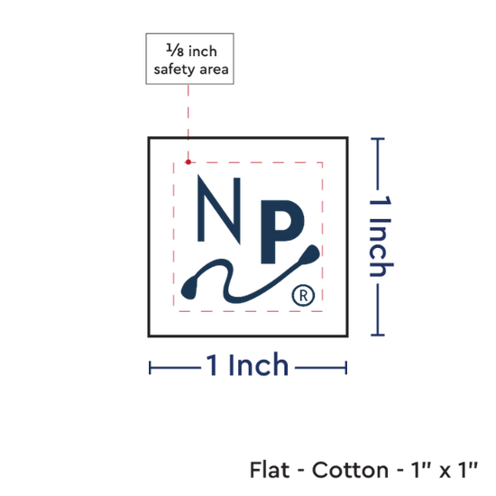 PPLR_HIDDEN_PRODUCT Print your Logo or Image on FLAT Cotton Tags
