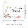 PPLR_HIDDEN_PRODUCT Thread and Flowers (2"x3" Cotton - 12 labels/set)