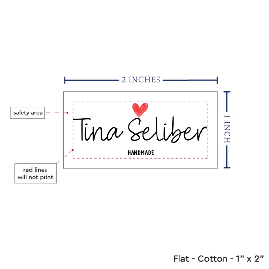 PPLR_HIDDEN_PRODUCT Simple Heart (2"x1"-Cotton)