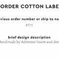 PPLR_HIDDEN_PRODUCT Reorder Previous Label Design - COTTON