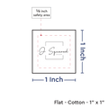 PPLR_HIDDEN_PRODUCT Print your Logo or Image on FLAT Cotton Tags
