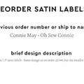 PPLR_HIDDEN_PRODUCT Reorder Previous Label Design - SATIN