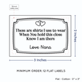 PPLR_HIDDEN_PRODUCT Frame Quote (2"x3" Cotton - 12 labels/set)