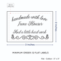 PPLR_HIDDEN_PRODUCT Double Heart Border (2"x3" Cotton - 12 labels/set)