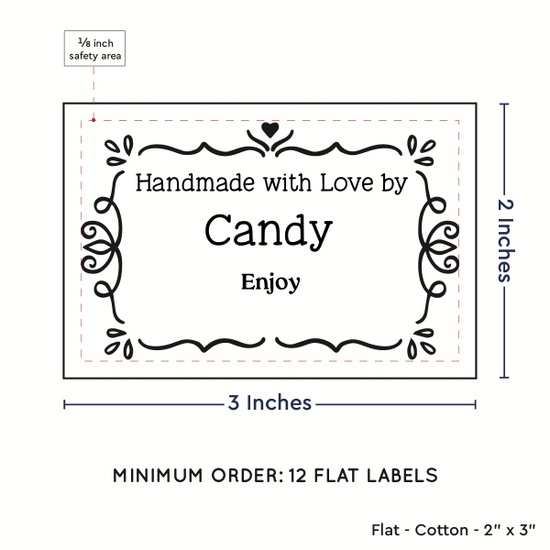 PPLR_HIDDEN_PRODUCT Swirl Accent Border (2"x3" Cotton - 12 labels/set)