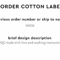 PPLR_HIDDEN_PRODUCT Reorder Previous Label Design - COTTON